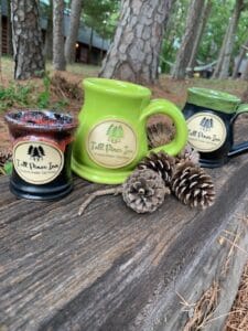 tall pines inn ceramic mugs