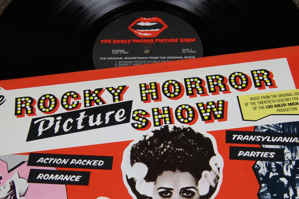 poster that say Rocky Horror picture show